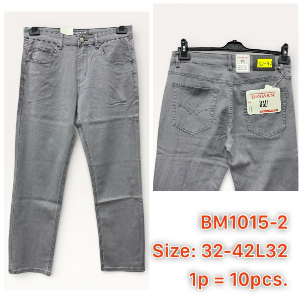 Spodnie męskie jeans Roz 32-42, 1 Kolor .Paczka 10 szt